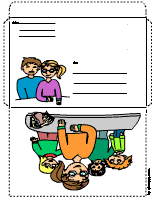Eltern Briefumschlag