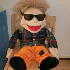 Colle Socke mit Sonnenbrille