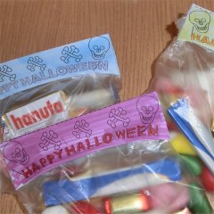 Halloweenmanschetten für Süßkramtütchen