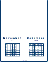 November/Dezember