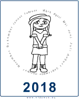 Mädchenkalender 2018
