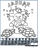 Schildkrötenkalender ewig
