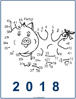 Zahlenbilder-Kalender