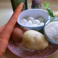 Zutaten für Kartoffelkerlchen