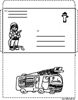 Feuerwehr-Briefumschlag