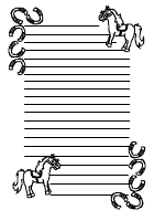 Pony Briefpapier