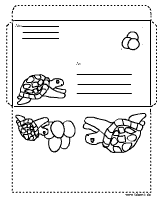 Schildkröten Briefumschlag