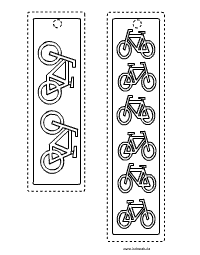 Fahrrad Lesezeichen