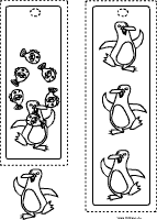 Pinguin Lesezeichen