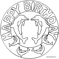Happy Birthday Mandala