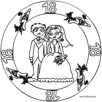 Hochzeit-Mandala