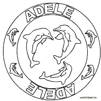 Adele-Delfin Mandala