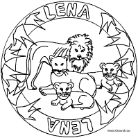 Lena Löwenmandala