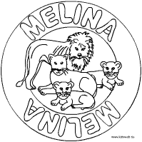 Melina Löwenfamilie