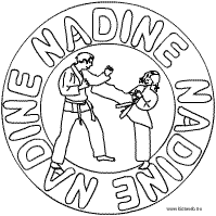 Nadine Karate Mandala