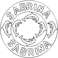 Namen-Mandala Sabrina