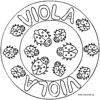 Viola Mandala