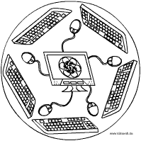 Computer-Mandala