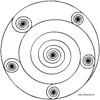 Spiralen-Mandala