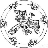Urvogel-Mandala