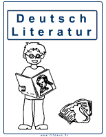 Deutsch Literatur Deckblatt