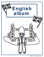 Englishalbum Deckblatt