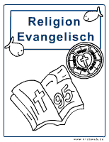 Deckblatt Evangelisch Religion