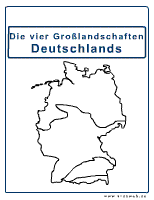 Großlandschaften Deutschlands Deckblatt