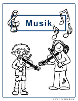 Musik-Deckblatt