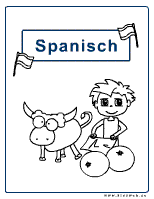 Spanisch Deckblatt