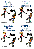 Federball-Gutschein