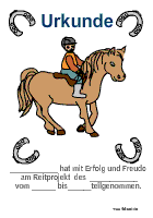 Reiter-Urkunde