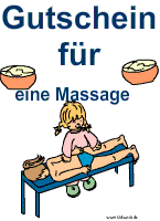 Massagegutschein