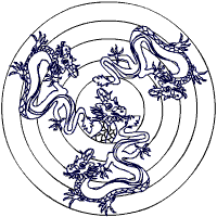 Drachen-Mandala