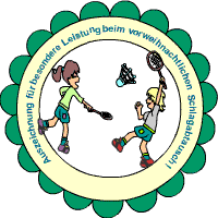 Badminton Medaille