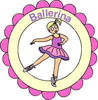 Ballerina Medaille