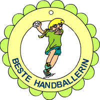 Bester Handballer Medaille