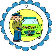 Kinderpolizei Medaille