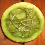Gitter in Melone