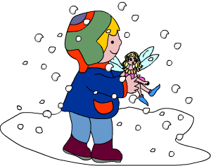 Jakob und Elsa im Schnee