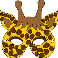 Giraffenmaske