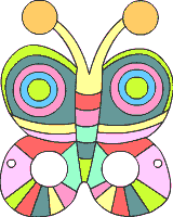 Schmetterlingsmaske